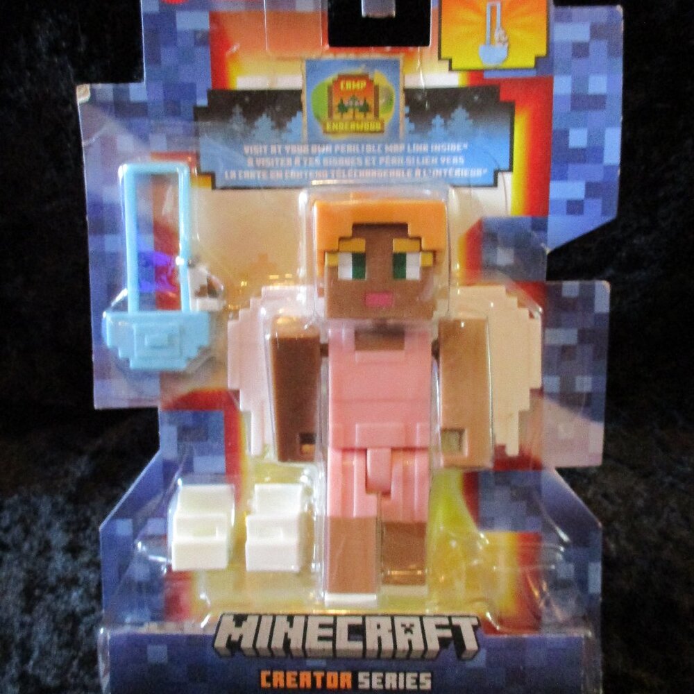 NIP Mattel Moj Ang Studios 2022 Minecraft Creator Series Toy Angel Wings